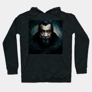 Confucius | Dark Portrait Hoodie